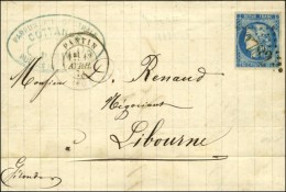 GC 2782 / N° 46 Càd T 17 PANTIN (60) 13 AVRIL 71 Sur Lettre Avec Texte Daté De Paris Pour... - Guerre De 1870