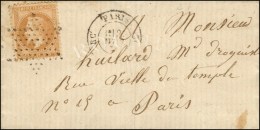 Etoile / N° 28 Càd RC PARIS RC (60) 27 AVRIL 71 Sur Lettre Avec Texte Daté Du 26 Avril 1871 Pour... - Guerre De 1870