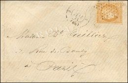 Etoile / N° 43 Càd De Rayon 4 PARIS 4 (60) 2 MAI 71 Sur Lettre Pour Paris. Rare Avec Emission De... - Guerre De 1870