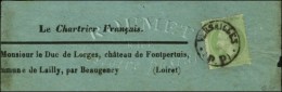 Càd Provisoire VERSAILLES / (P.P.) / N° 20 (def) Sur Bande De Journal Le Chartrier Français Pour... - Autres & Non Classés