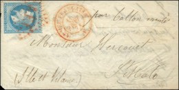 Losange Rouge A.F.F. / N° 29 Càd Rouge ARMEE FRANCAISE / F 15 JANV. 71 Sur Lettre Pour St Malo (IIle Et... - Guerre De 1870