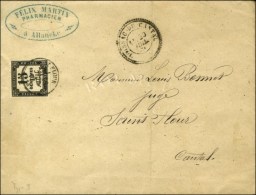 Càd T 24 MOISSAC DU CANTAL (14) Sur Lettre Non Affranchie Pour Saint Flour, Taxe N° 3 Obl Càd T... - 1859-1959 Lettres & Documents