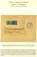Préo 5 Lignes N° 15 Avec Interpanneaux 9 SEPT. 1893 Sur Bande Du ' Bulletin De L'Académie De... - 1876-1878 Sage (Type I)