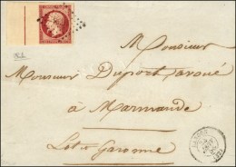 PC 1638 / N° 17 Bdf Intégral Avec Filet D’encadrement (superbes Marges) Càd T 15 LANGON... - 1853-1860 Napoléon III