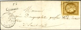 PC 3980 / N° 1 (très Belles Marges) Càd T 15 ST CLAUD-S-LE-SON (15), Cursive 15 / Chasseneuil Sur... - 1849-1850 Cérès