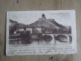 TORINO - Ponte Di Pò, La Gran Madre Di Dio E Monte Dei Cappuccini - Viaggiata 1902 - Brücken