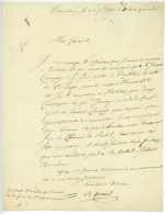 ARMEE D'ITALIE -  Général F.J.B. QUESNEL DU TORPT - L.S. Krainburg Kranj Slovenie 1813 - Documenti Storici