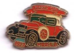 VP219 Pin´s Voiture Ancienne Tacot Ford ? BUGATTI ? Classic Car Model A Achat Immediat - Ford