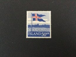 1958 Iceland :  50 Kr. Icelandic Flag Exists 40 Years  **) - Unused Stamps