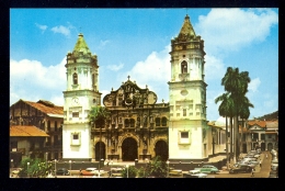 La Catedral De La Ciudad De Panama - Panama Canal / Postcard Not Circulated - Panama