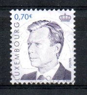 Luxembourg - 2001 - 70 Cents Grand Duke Henri - Used - Oblitérés