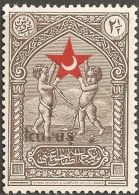 Turkiye Childcare 1938 1 Kurus Overprint On 2½  MNH - Wohlfahrtsmarken