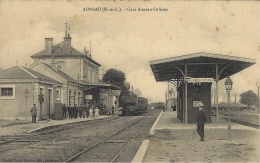 AUNEAU - Gare Auneau- Orléans  -ed. Pissot-Cousin - - Auneau
