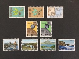 1965**) Europe Michel 395-396 + 400-403 + 409-410 + 411 - Neufs