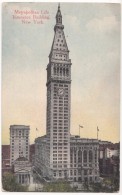 Metropolitan Life Insurance Building, New York, Unused Postcard [17445] - Andere Monumenten & Gebouwen