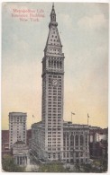 Metropolitan Life Insurance Building, New York, Unused Postcard [17445] - Other Monuments & Buildings