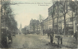 PARIS - Avenue D’Orléans, Prise Du Dépôt Des Tramways (carte Vendue En L'état) - Arrondissement: 14