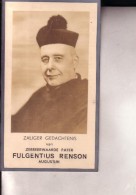 BEVINGEN SINT-TRUIDEN Fulgentius RENSON Pastoor GENT 1870-1950 Doodsprentje - Overlijden