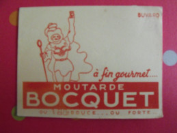 Buvard Moutarde Bocquet. Vers 1950 - Mostaza