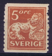 Sweden:  Mi Nr 174 I   MNH/**/postfrisch/neuf Sans Charniere 1921 No Watermark Perfo 9,75 - Ongebruikt