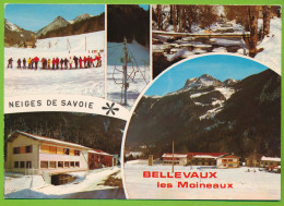 BELLEVAUX - Home D´enfants Les Moineaux Les Champs De Neige Et Son Téléski Multivues - Bellevaux