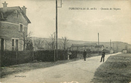 Dép 78 - Porcheville - Chemin Des Voyers - état - Porcheville