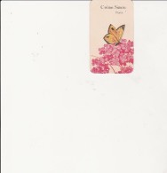 CARTE PARFUMEE  CREME SIMON - PARIS - - Profumeria Antica (fino Al 1960)