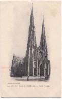 St. Patrick's Cathedral, New York, Early 1900s Unused Undivided Back Postcard [17455] - Chiese
