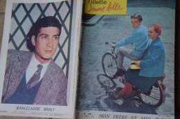 Fillette Jeune Fille N° 698  De 1959  Mon Frère Et Moi Mobylette Brialy - Fillette