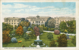 US NASHVILLE / Ward-Belmont, Campus And Main Building / CARTE COULEUR - Nashville