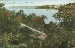 US NEW YORK CITY / Inwood And The Hudson / CARTE COULEUR - Ellis Island