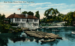 US NEW YORK CITY / Boat House, Bronx Park / CARTE COULEUR GLACEE - Bronx