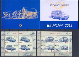 Europa CEPT 2013 MOLDOVA Postal Vehicles - Fine Booklet MNH - 2013