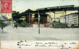 US NEW YORK CITY / 110th Elevated  / CARTE COULEUR - Kerken