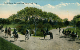 US NEW YORK CITY / Bridle Path, Central Park / CARTE COULEUR GLACEE - Central Park