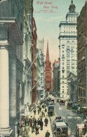 US NEW YORK CITY / Wall Street / CARTE COULEUR GLACEE - Wall Street