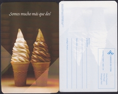 2004-EP-14 CUBA. POSTAL STATIONERY. 2004. UNCATALOGUED. DIA ENAMORADOS. SAN VALENTIN DAY UNUSED. ICE CREAM. - Storia Postale