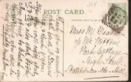 Great Britain & Postal, Knights Hill, West Norwood, London 1901 (9) - Brieven En Documenten