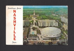 NASHVILLE - TENNESSEE - GREETING FROM NASHVILLE - TENNESSEE STATE CAPITOL - MUNICIPAL AUDITORIUM - OFFICE BUILDINGS - Nashville