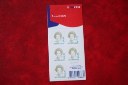 Vel Beatrix 5x 0,70 Euro TPG NVPH V2138 2138 (MI 2071) 2003 POSTFRIS / MNH ** NEDERLAND / NIEDERLANDE / NETHERLANDS - Unused Stamps