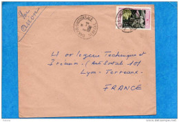 MARCOPHILIE-lettre - Vion Sénégal -cad -DAKAR SUCCURSALE -1958- 1-stamp N°67 AOF Dest Françe - Brieven En Documenten