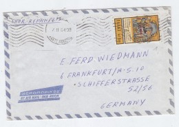 Greece/Germany AIRMAIL COVER 1964 - Cartas & Documentos