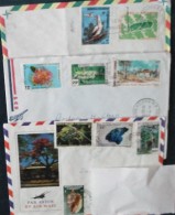 Lots 3 Lettres+devant Lettre Recommandée. 1980,81, 82 - Collections, Lots & Series