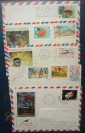 Lots 5 Lettres.1980,1981,1982 - Collections, Lots & Series