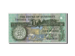 Billet, Guernsey, 1 Pound, Undated, KM:52c, NEUF - Guernsey