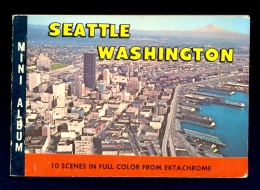 Mini Album Seattle Washington / Dimension Cca 10x6.8 Cm - Seattle