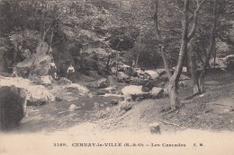 Cp , 78 , CERNAY-la-VILLE , Les Cascades - Cernay-la-Ville