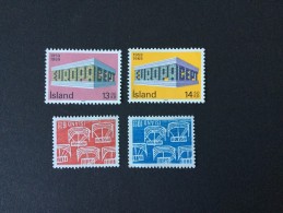 1969 CEPT Europe  Michel 428-429 + 426-427  **) - Unused Stamps