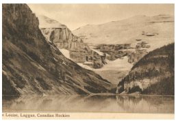 (911) Very Old Postcard - Carte Ancienne - Canada - Lake Louise - Lac Louise