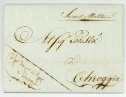 ARMEE D'ITALIE - Chioggia /Venise Venezia 1811 - Franchise - Legerstempels (voor 1900)